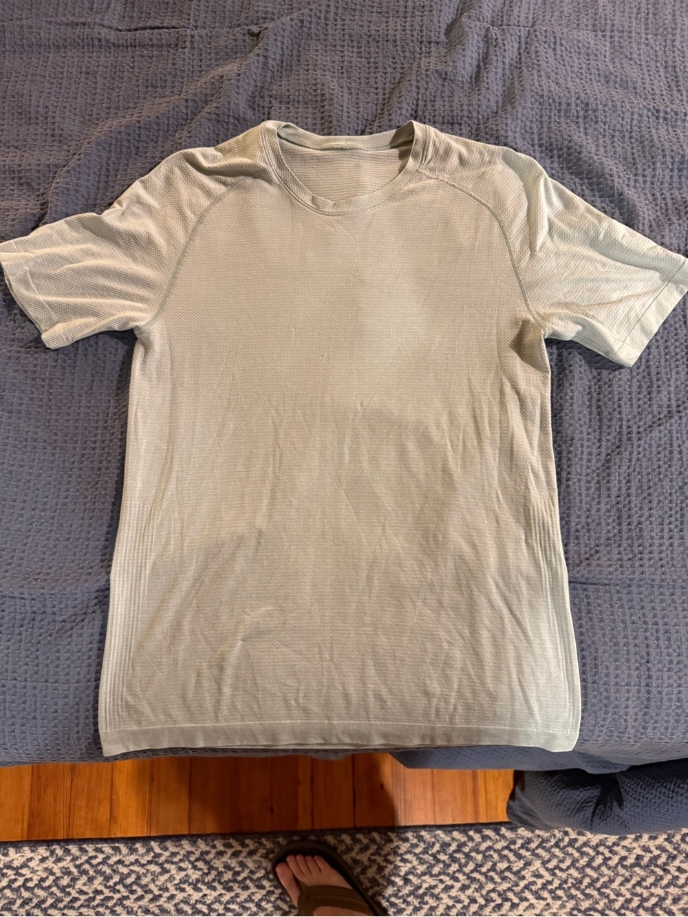 Men's Lululemon Metal Vent Mint green Short-Sleeve Shirt